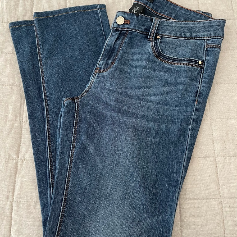 Jeans, Stone Washed Denim, Size 6 Slim